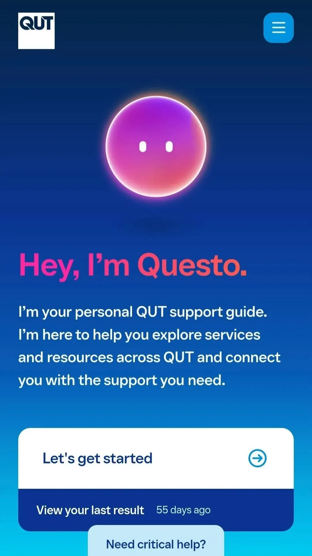 Week 1 and already have 17 tabs open in your brain? 🧠
Take a breath. Questo can help you navigate the year and connect you to the right support, from study help to wellbeing. 

Head to the link in our bio to explore 🔗

#QUT #HeyQuesto #StudentLife