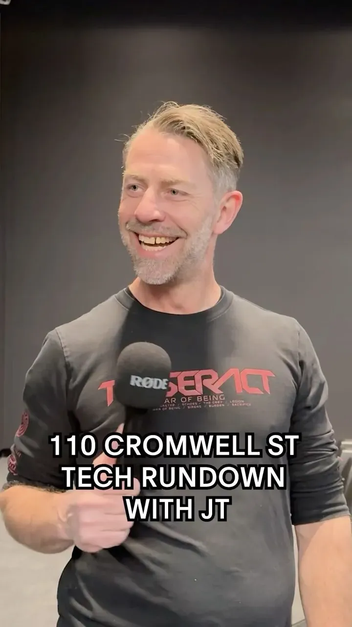 Getting the tech rundown from JT (Head of Studio & Technical Infrastructure) at Cromwell St 👀
We’re so excited to finally start showing you around our new campus!