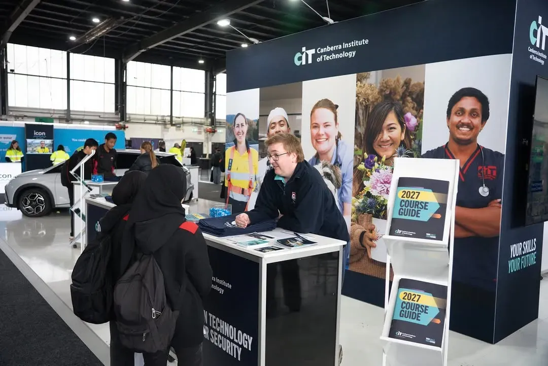 That’s a wrap on the Canberra @careersxpo for 2026!

Thanks to all the students who came by and explored the opportunities a hands-on qualification can offer. From trying out hands-on activities to discovering study options and career pathways, there was plenty to explore.

Missed CareersXpo? Download the CIT 2027 Course Guide via the link in our bio to start exploring your options.
