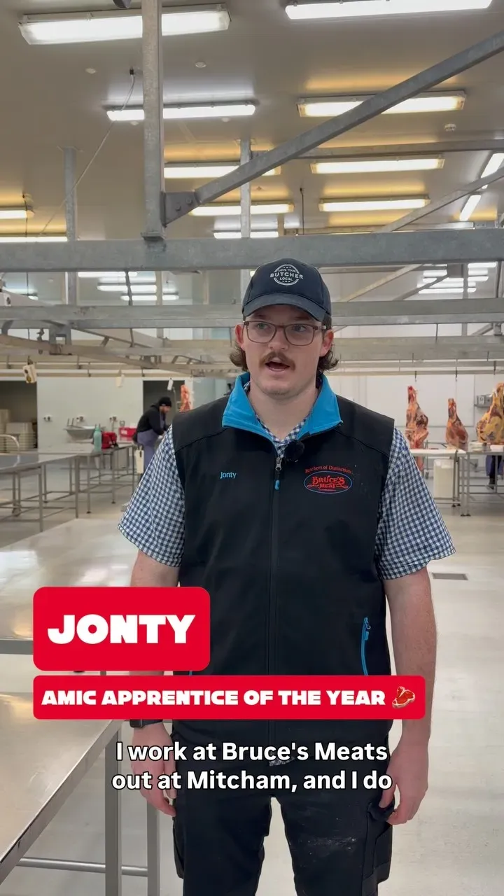 2026 @ausmeatindustrycouncil SA Apprentice of the Year, Jonty, tells us about his study journey and top tip for cooking the perfect steak.🥩
#tafesa #student #study #butchershop #steak